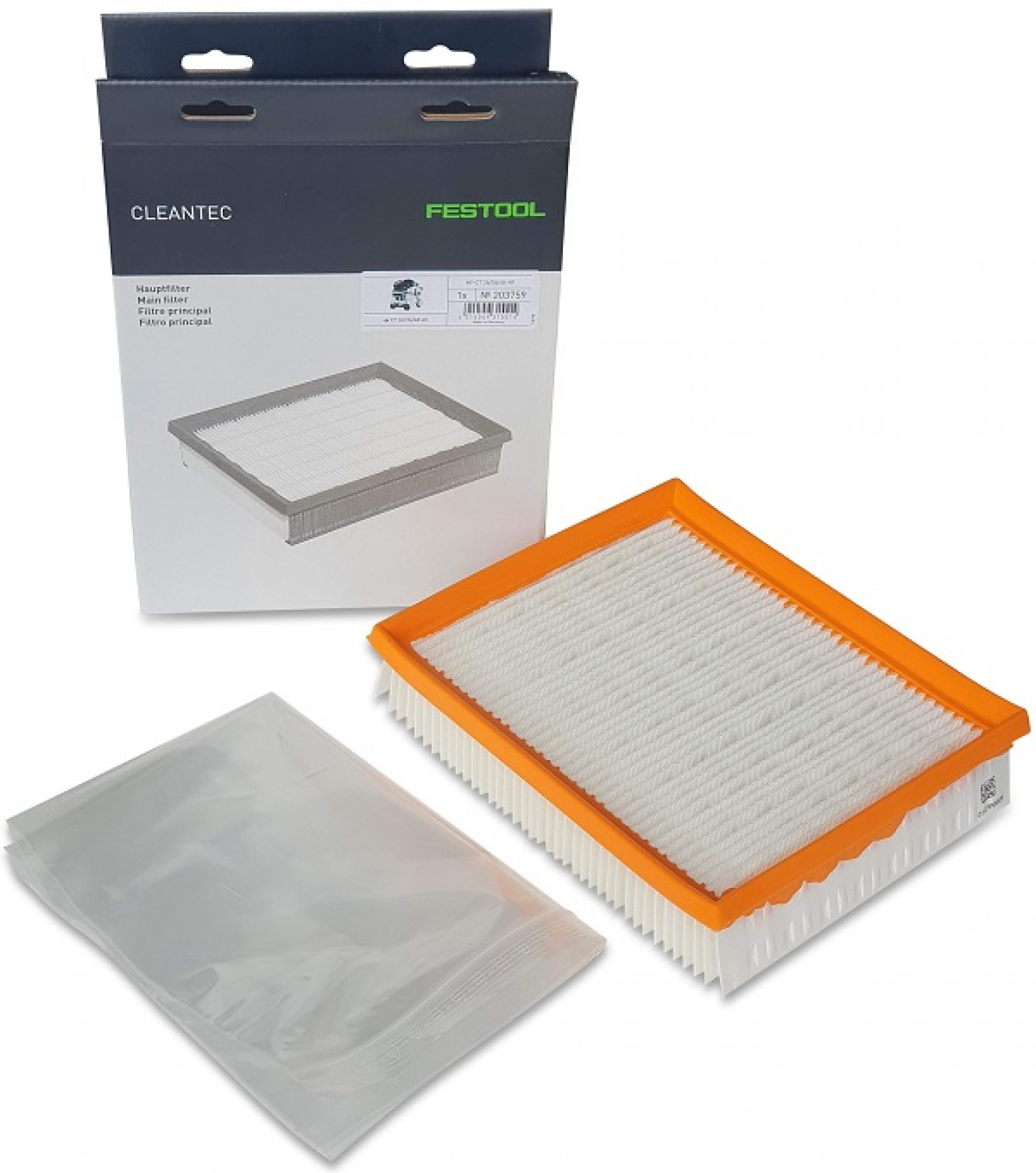Originalt Filter til Festool støvsuger CT 26/36/48 AC Køb HER!
