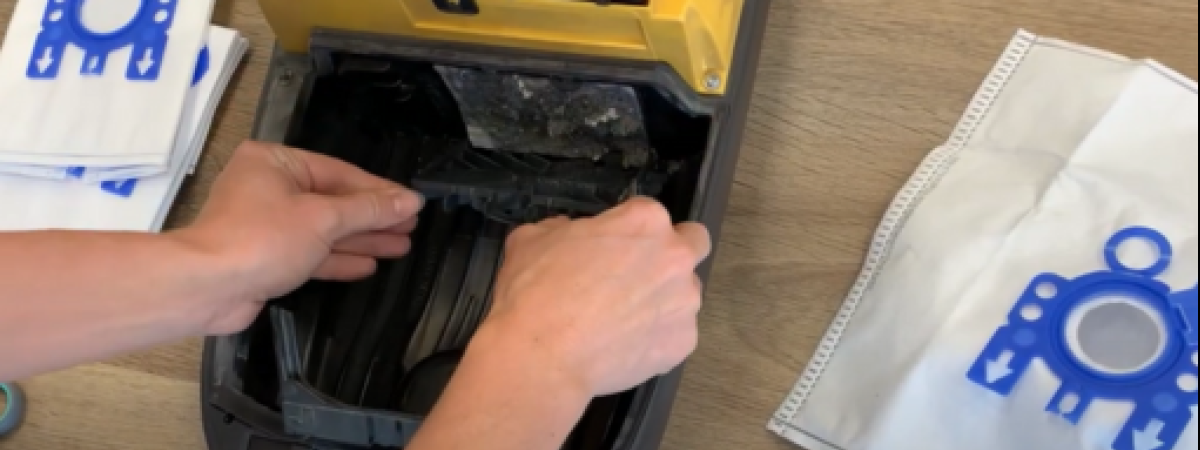 Hvordan skifte støvsugerpose miele () Hvordan skifte støvsugerpose miele