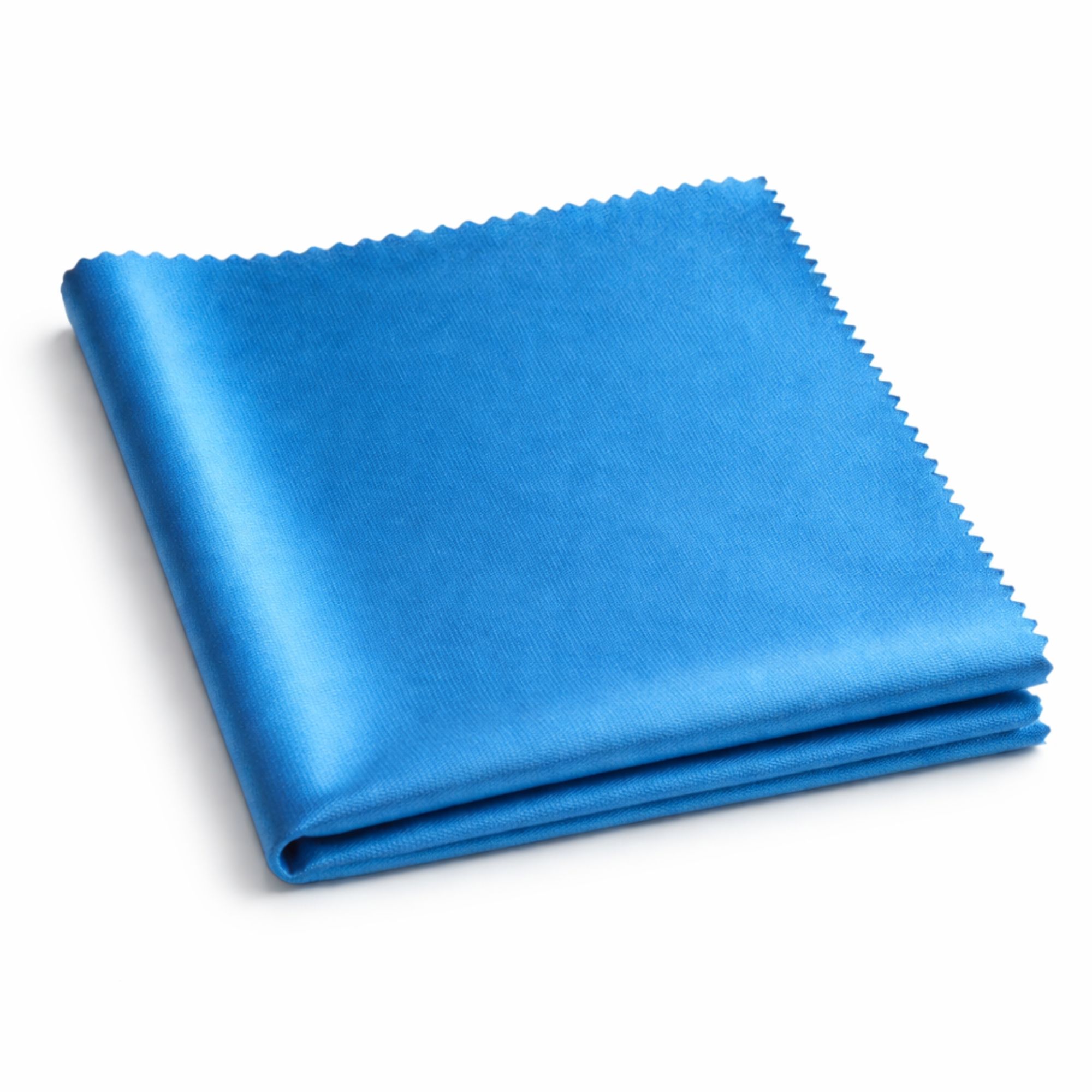 Microfiber glasklud 40x40cm uden kantsyning - Perfekt til stribefri og fnugfri aftørring