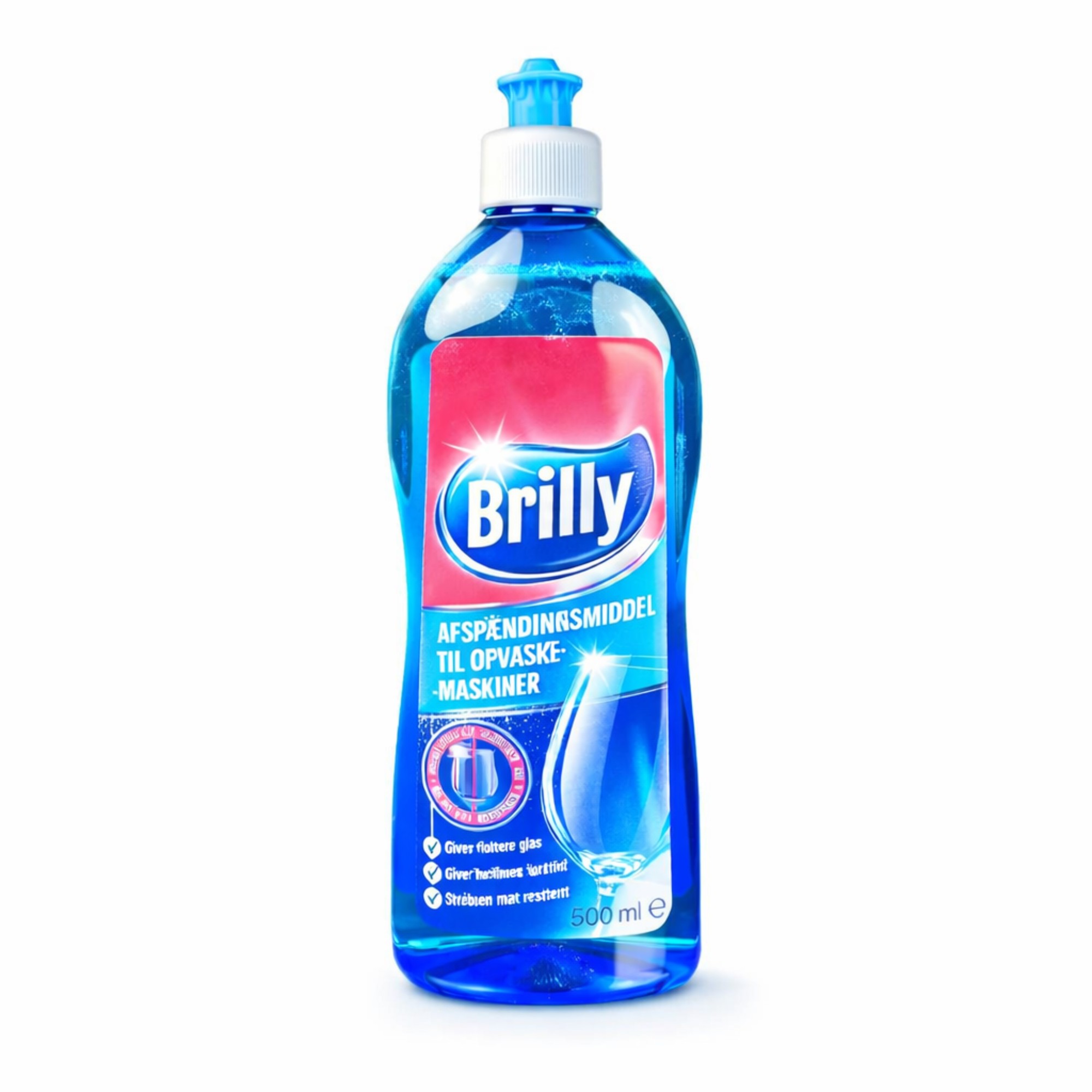 Brilly afspændingsmiddel til opvaskemaskine - 500ml