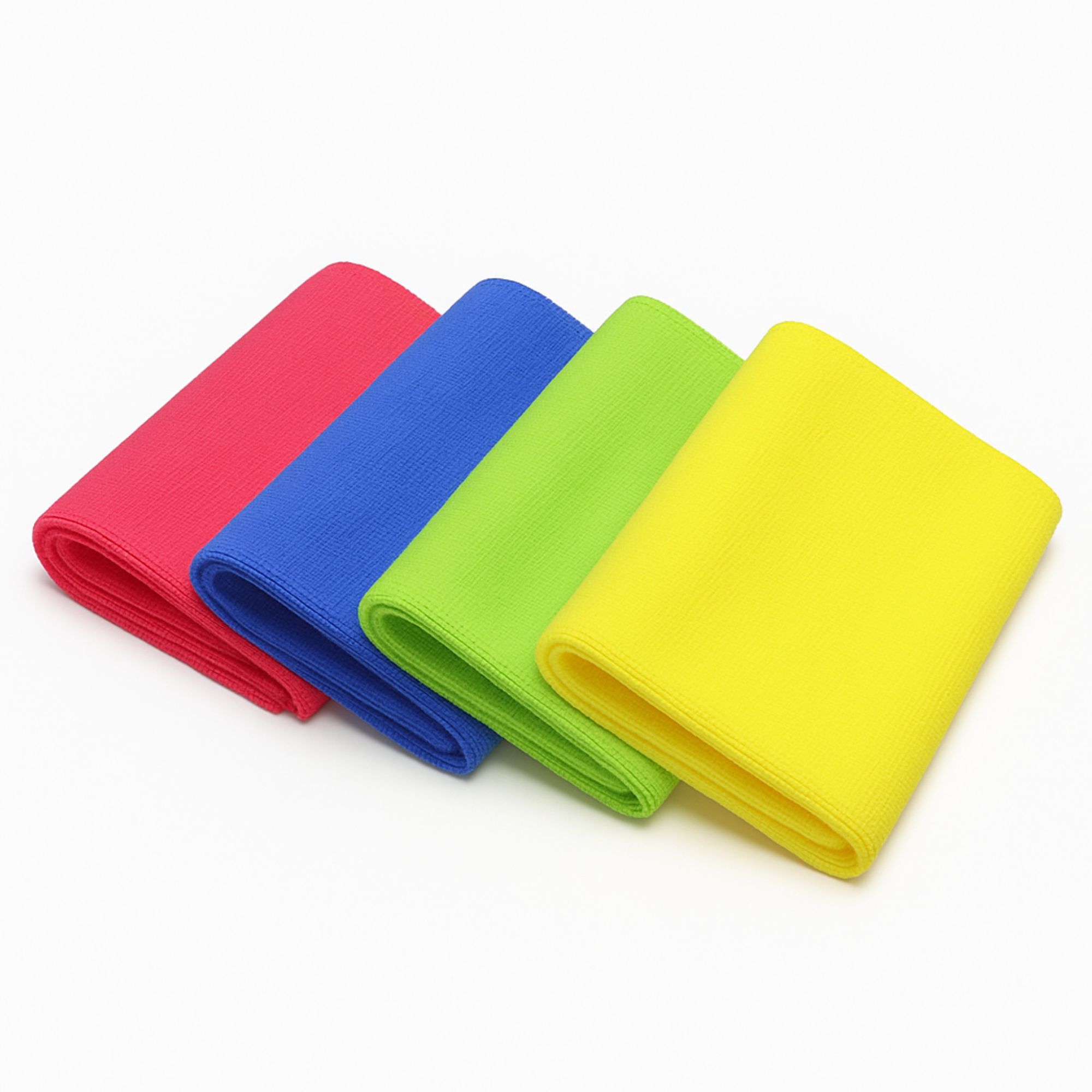Mikrofiberklude 4 stk. blandet pakke
