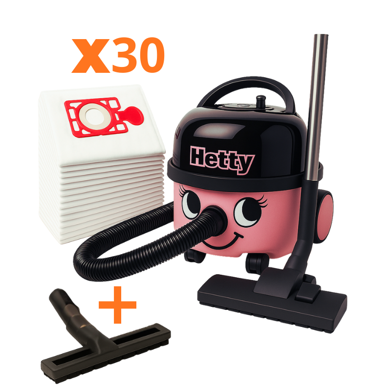 Numatic Hetty Compact HET160 – komplet støvsugerpakke