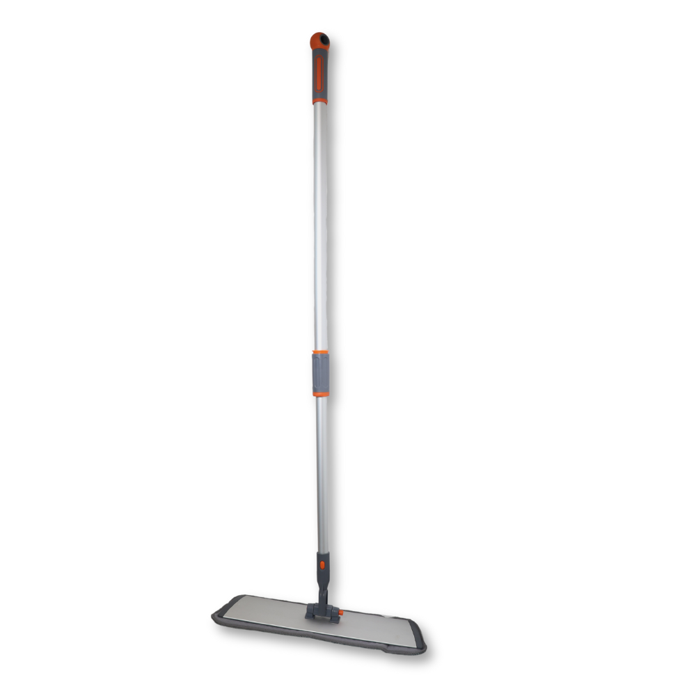 Moppe med teleskopskaft til velcro refill 40cm