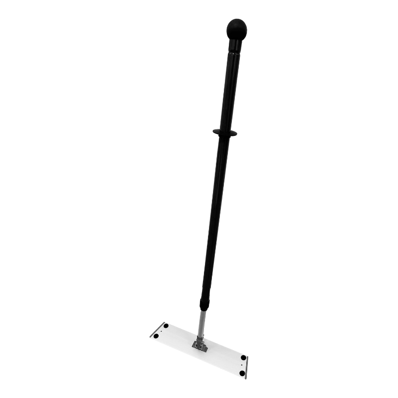 Moppe med teleskopskaft & velcro, kuglestyret