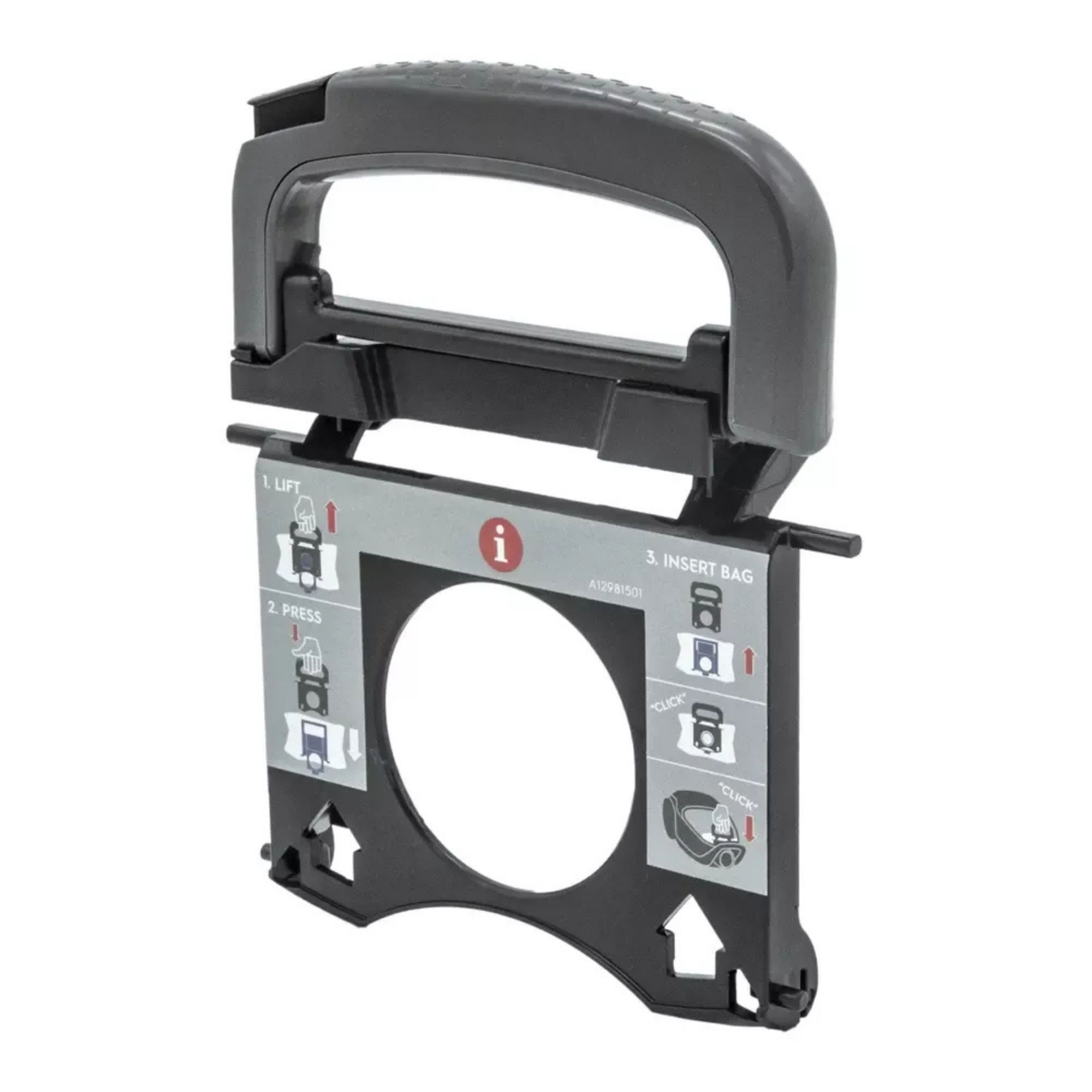 Original støvsugerposeholder til AEG VX9 til S-Bag E201S
