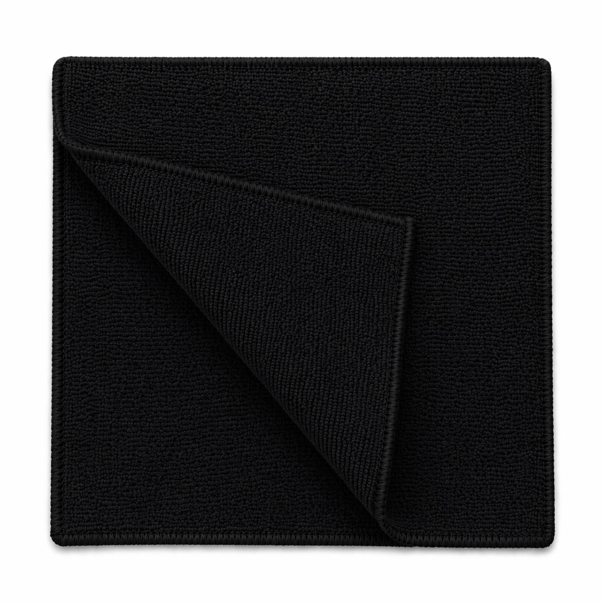 Mikrofiberklude 40x40cm, sort - 10 stk